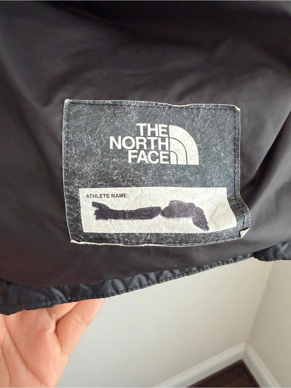 Kids The North Face Retro Nuptse 700 Black Puffer Jacket - Large